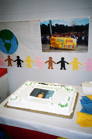 We love you Mrs. Kennedy